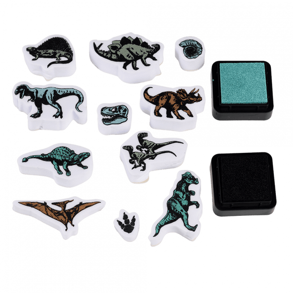 Set of Mini Stamps - Dinosaurs