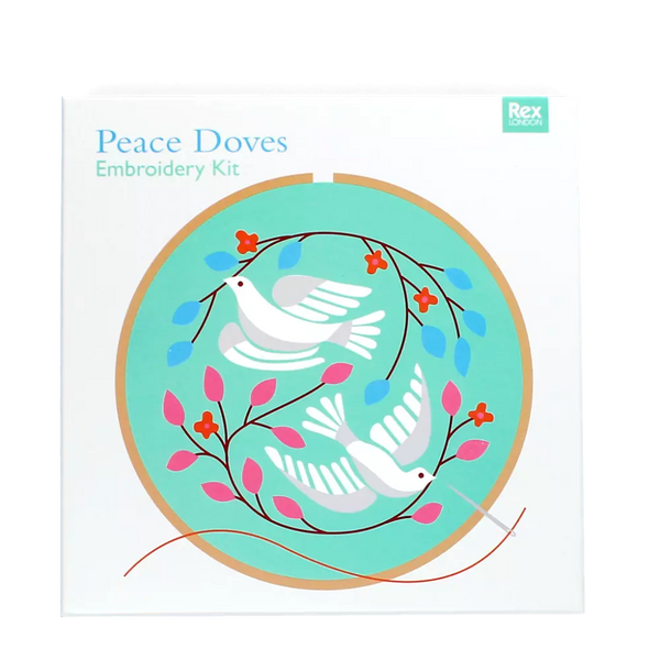 Embroidery Kit - Doves