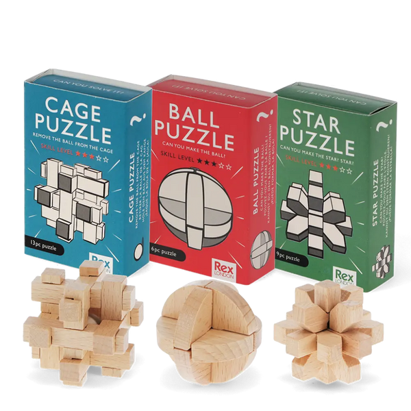 Mini Wooden Puzzles