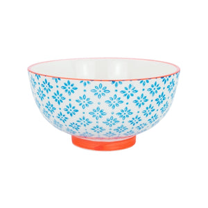 Blue and Orange Small Bowl