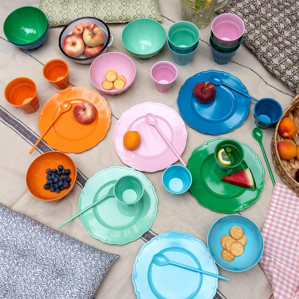 Melamine Beakers - Pink, Pistachio & Pale Blue