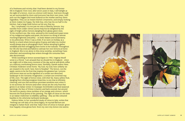 For The Love of Lemons - Italian Inspired Sweet and Savoury
