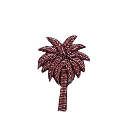 Pink Palm Tree Pin