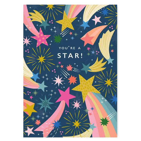 You're A Star Congratulations / Well Done / Thank You Card