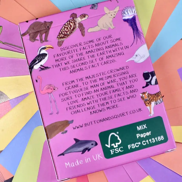 Amazing Animals Fact Cards