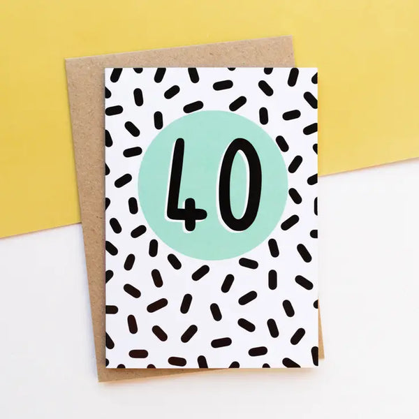 New Milestone Birthday Greeting Cards - 16-50 - by Jeff & the Squirrel