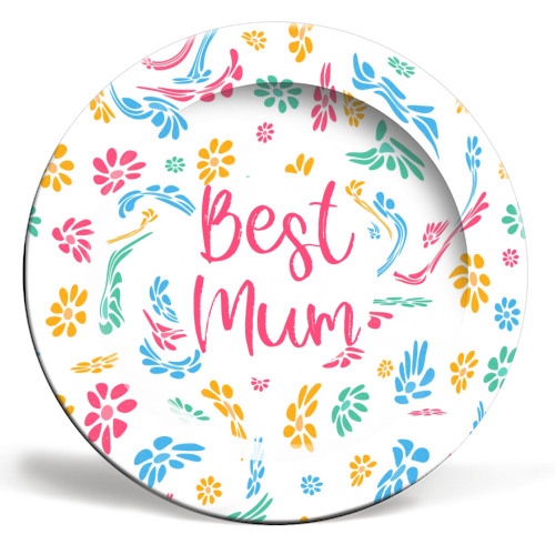6 Inch Plate / Trinket Dish / Saucer - Best Mum