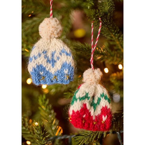 Bobble Hat Knitted Decoration