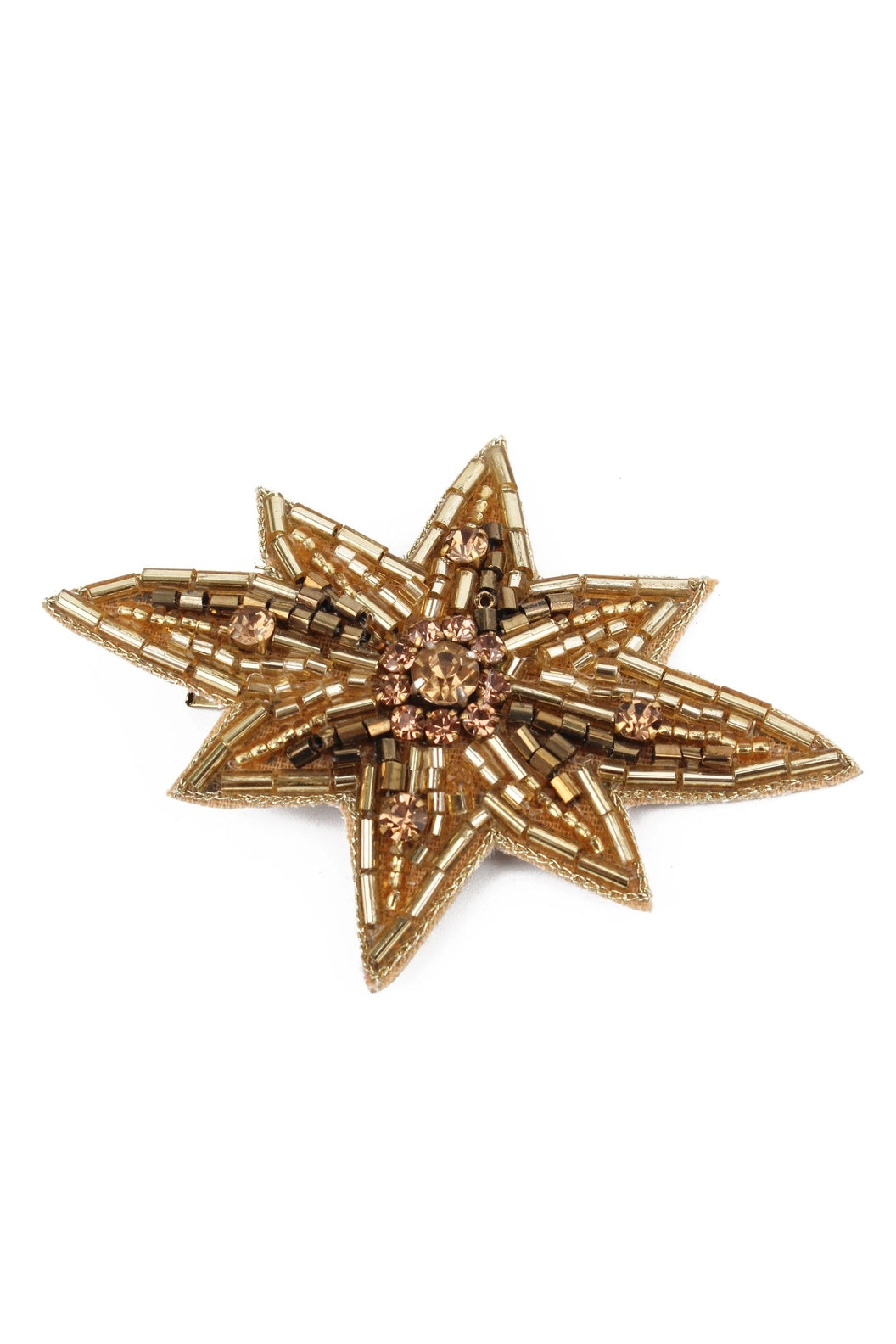 Large Gold Star Hair Clip