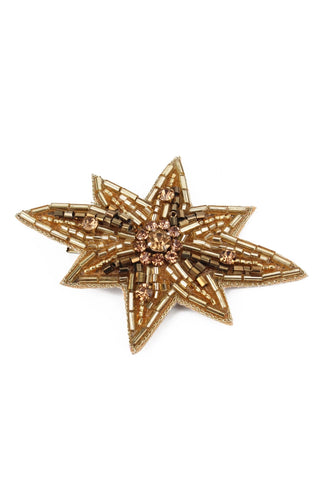 Large Gold Star Hair Clip