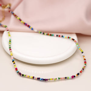 Rainbow Colours Beaded Necklace