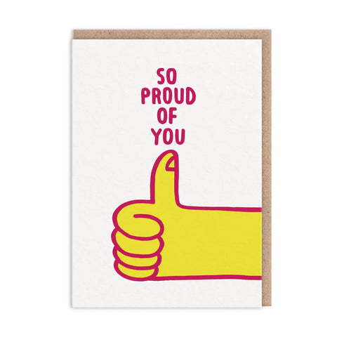 So Proud of You Greeting Card