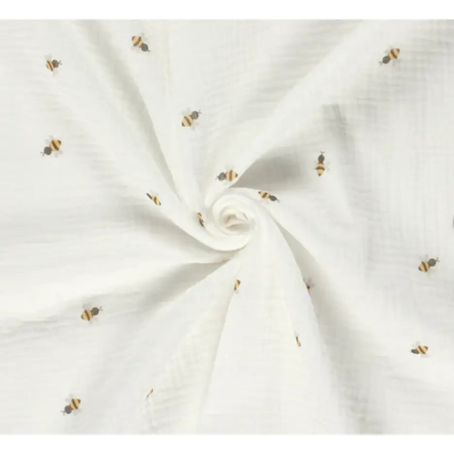 XL Bee Muslin Swaddle
