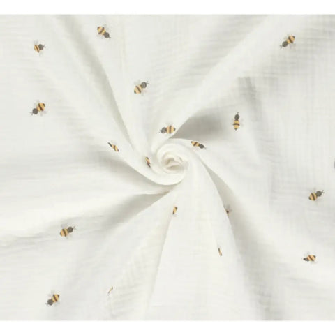 XL Bee Muslin Swaddle