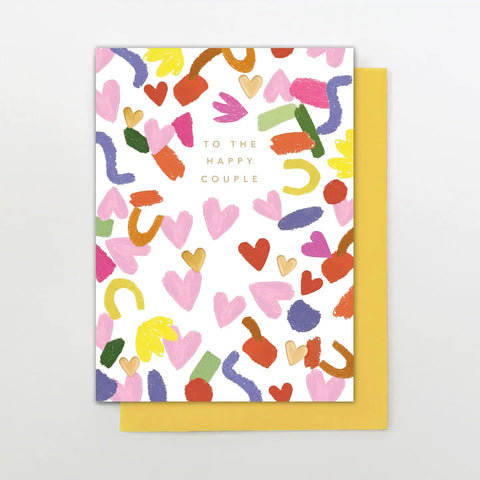 Wedding Confetti Greeting Card
