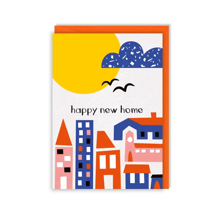 New Home Card - Abstract New Home Card