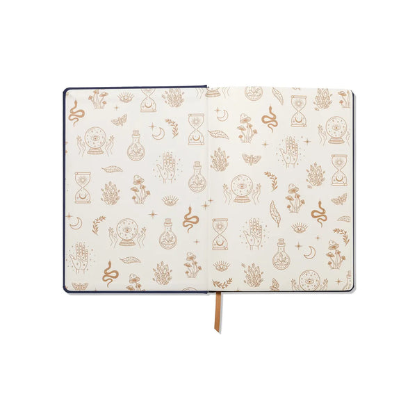 Suedette Jumbo Journal - Mystic Icons