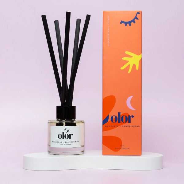 Mandarin & Sandalwood Mini Reed Diffuser