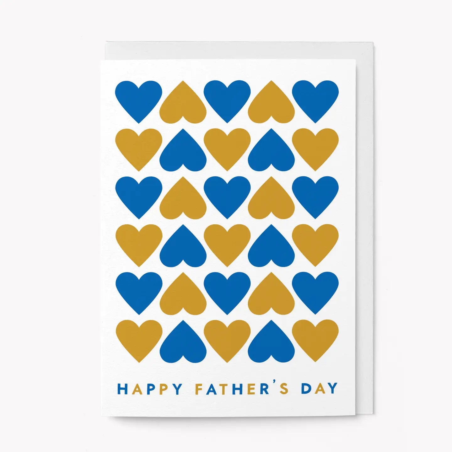 Happy Father's Day Heart - Greeting Card