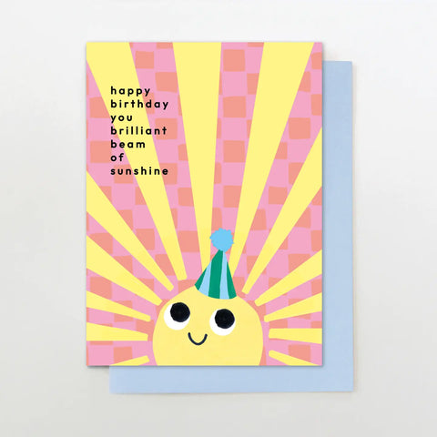 Happy Birthday Beam of Sunshine Greeting Card