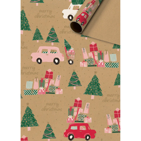 Roll Wrap 0.7x2m - Anette Dark Green