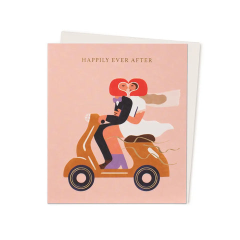 Happily Ever After Wedding Card