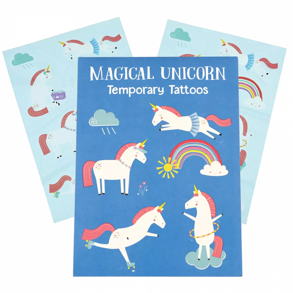 Magical Unicorn Temporary Tattoos