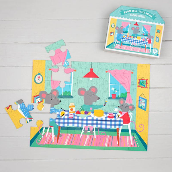 Floor Puzzle - Mouse in a House