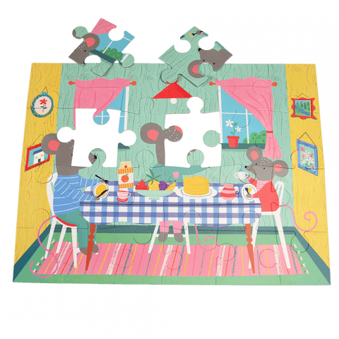 Floor Puzzle - Mouse in a House