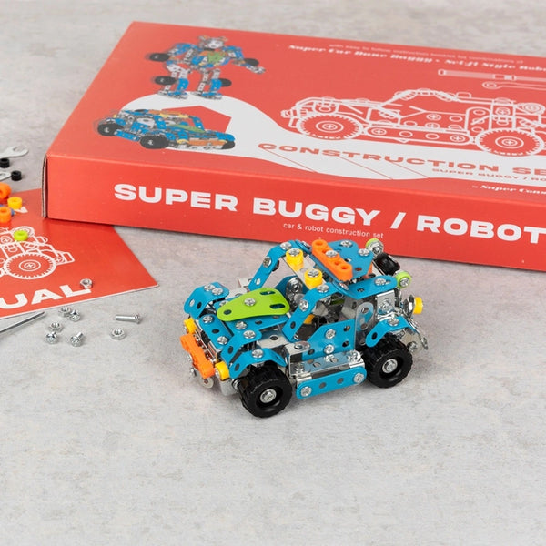 Large Construction Kit - Robot and Dune Buggy
