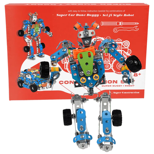 Large Construction Kit - Robot and Dune Buggy