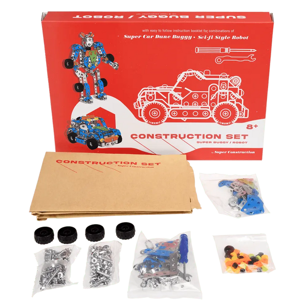 Large Construction Kit - Robot and Dune Buggy