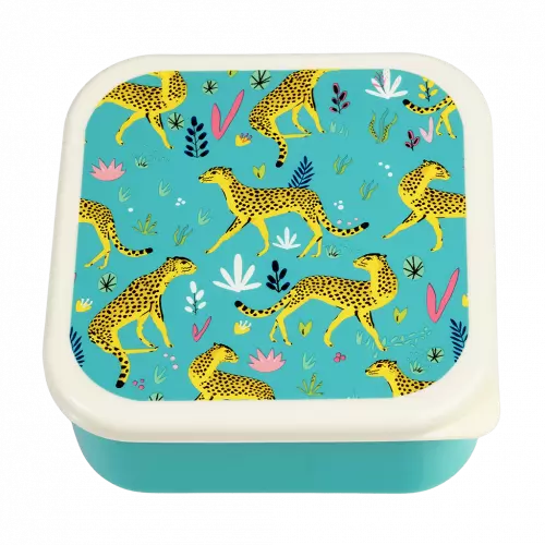 Cheetah Snack Boxes (set of 3)