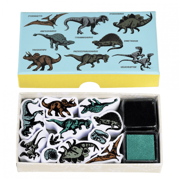 Set of Mini Stamps - Dinosaurs