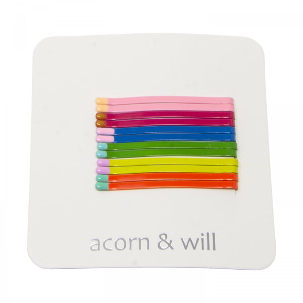 Bobby Pins with Coloured Tips