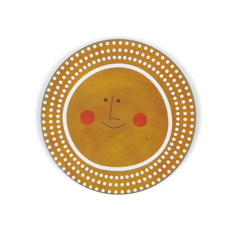 Smiley Sun Face Coaster