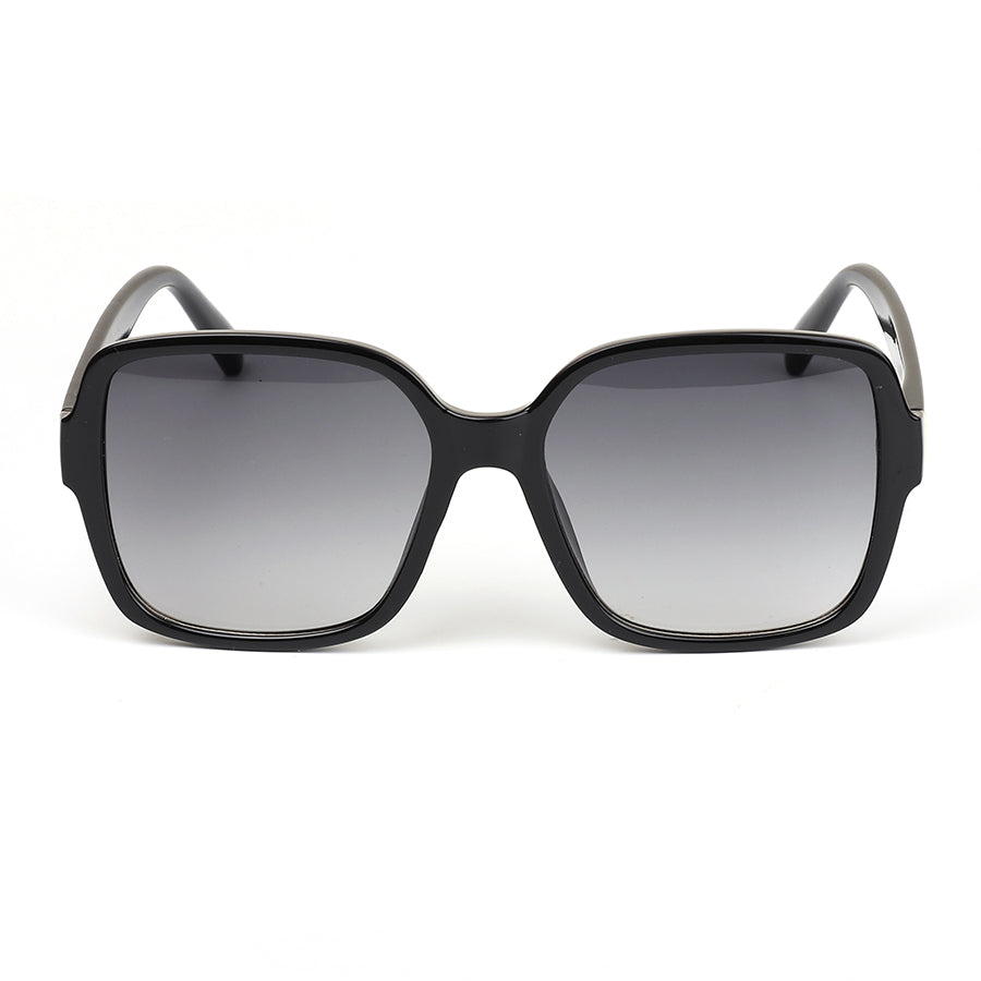 Oversize Classic Black Frame Recycled Sunglasses