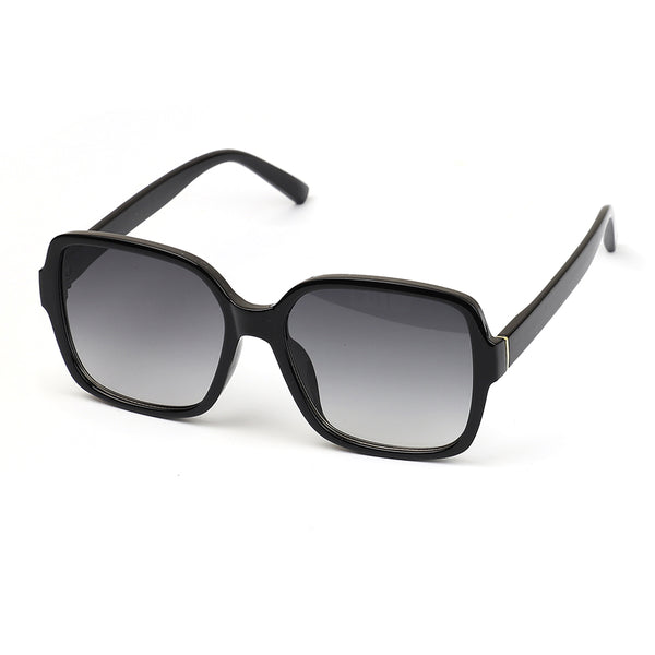 Oversize Classic Black Frame Recycled Sunglasses