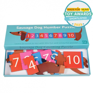 Number Puzzle - Sausage Dog