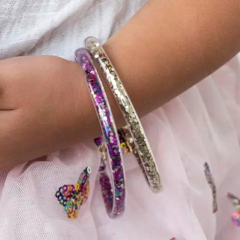 Glitter Bracelets - Set of Two