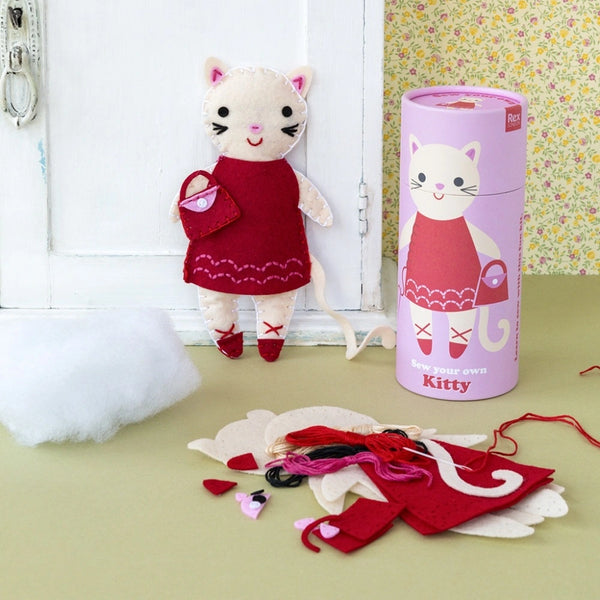 Felt Craft Kit - Sew Your Own Cat