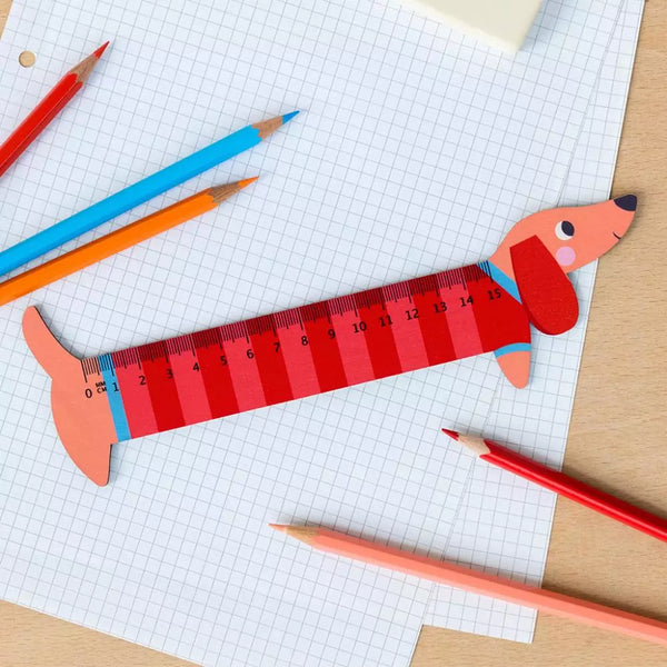 Wooden Sausage Dog Ruler