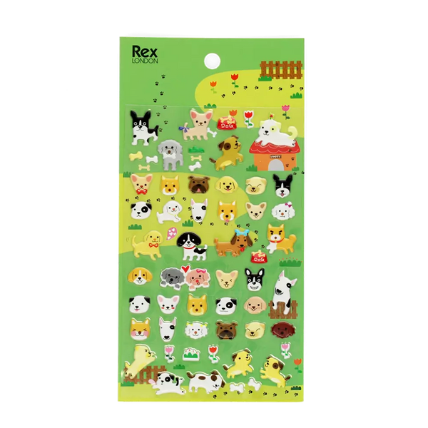 3D Puffy Stickers - Dogs
