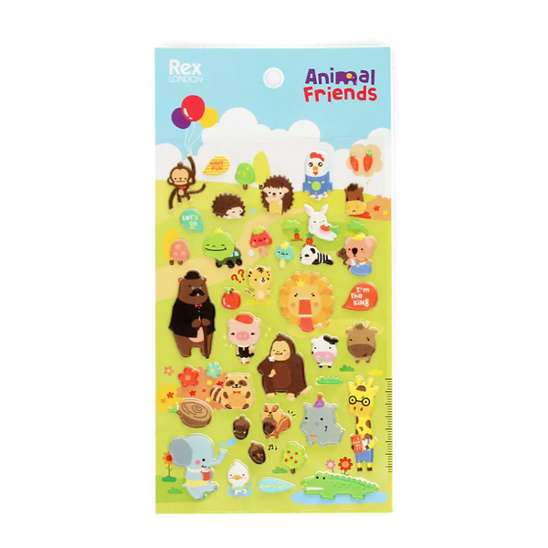 3D Puffy Stickers - Animal Friends