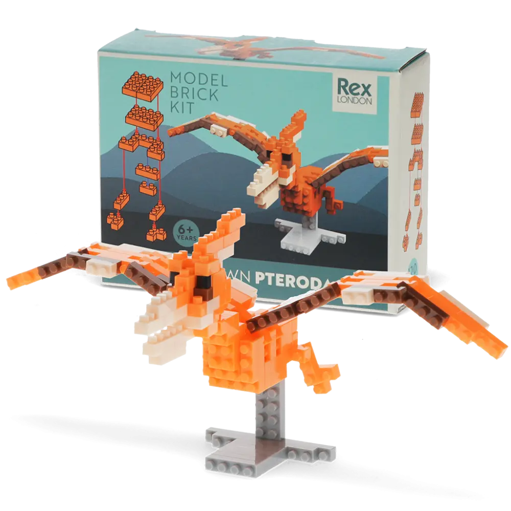 Build Your Own Dinosaur Model Brick Kit - Pterodactyl