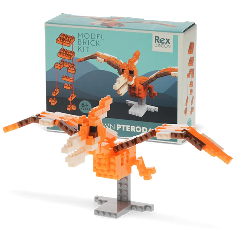 Build Your Own Dinosaur Model Brick Kit - Pterodactyl