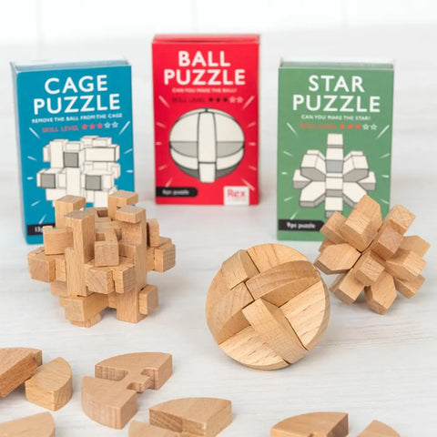 Mini Wooden Puzzles