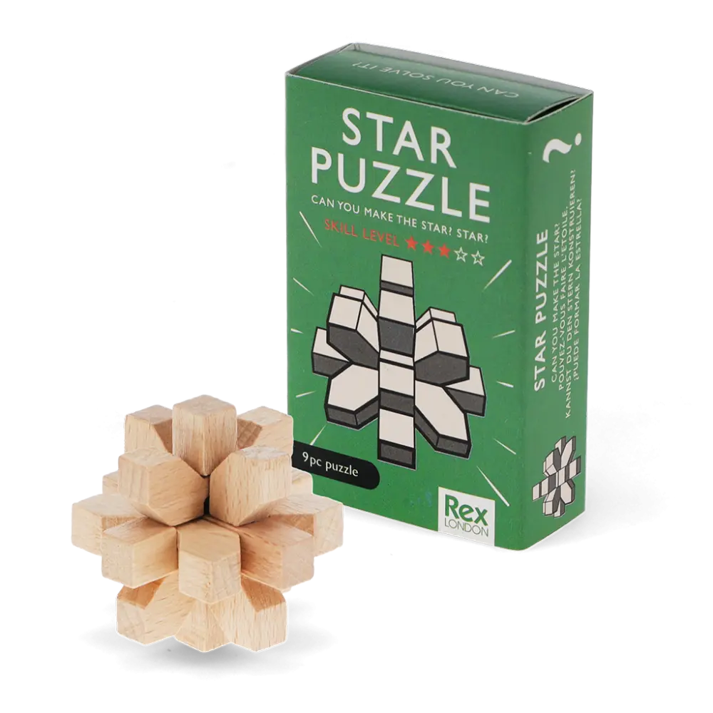 Mini Wooden Puzzles