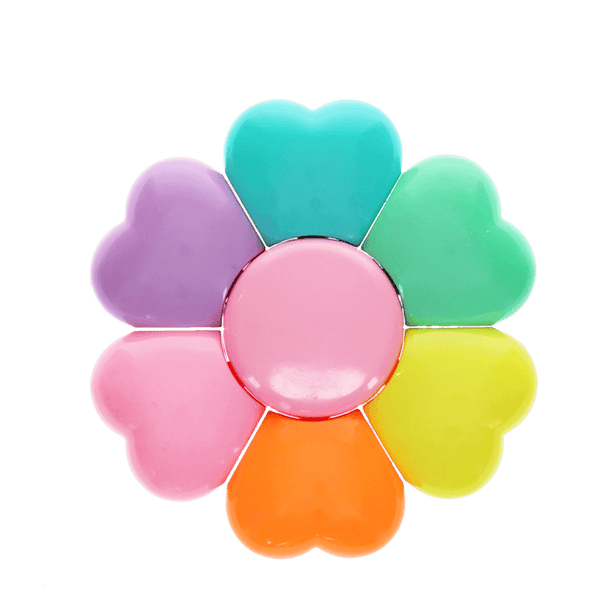 Flower Shaped Highlighter Set