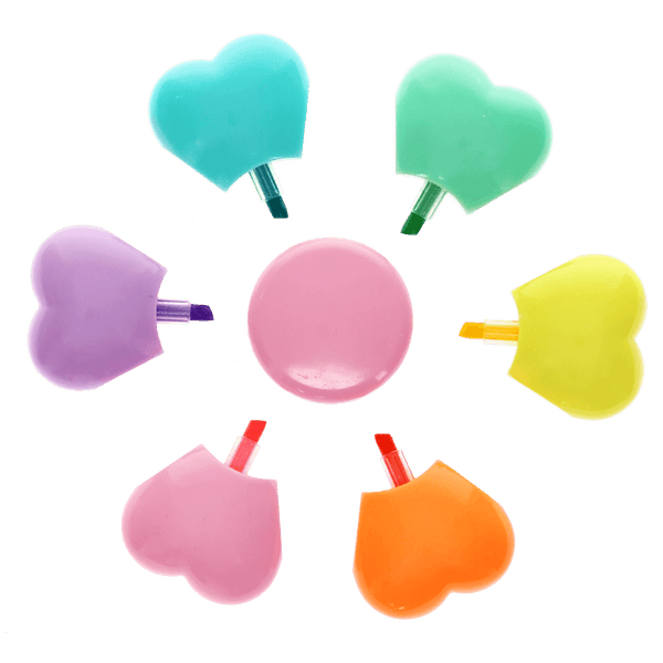 Flower Shaped Highlighter Set